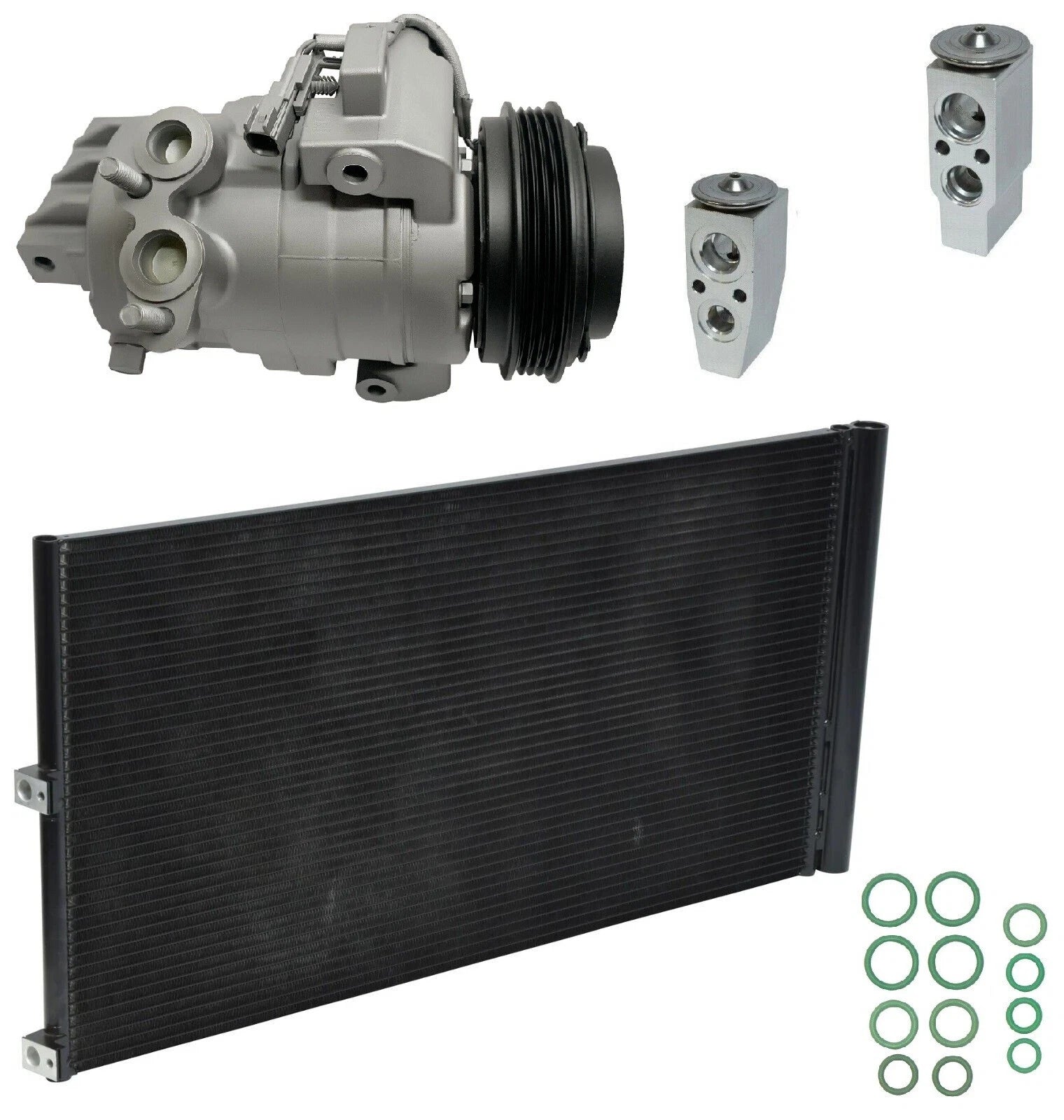 AC Compressor Kit With Condenser for Lincoln Navigator 3.5L (2016–2017)