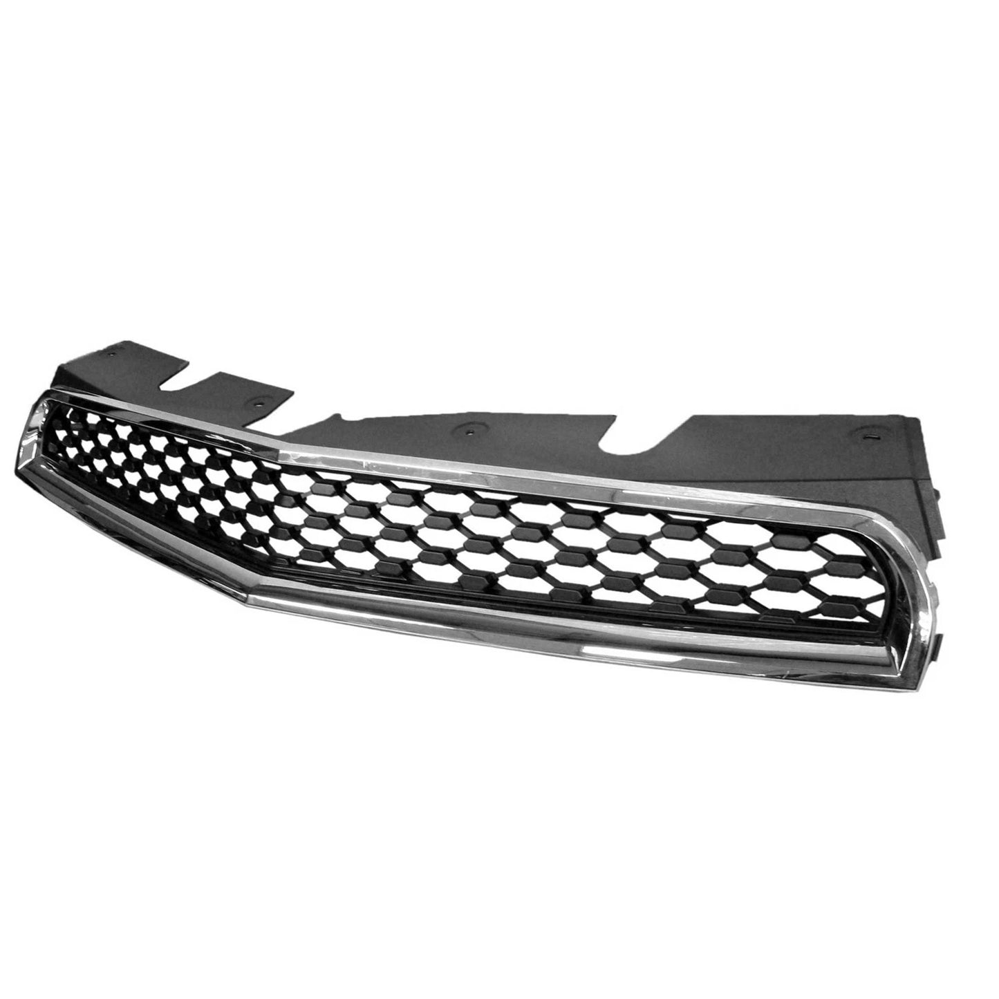 Front Upper Grille Replacement Black Chrome for Toyota Tacoma (2016–2023)