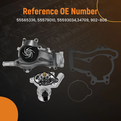 Cooling Water Pump Kit for Chevrolet Trax 1.4L (2016–2021)