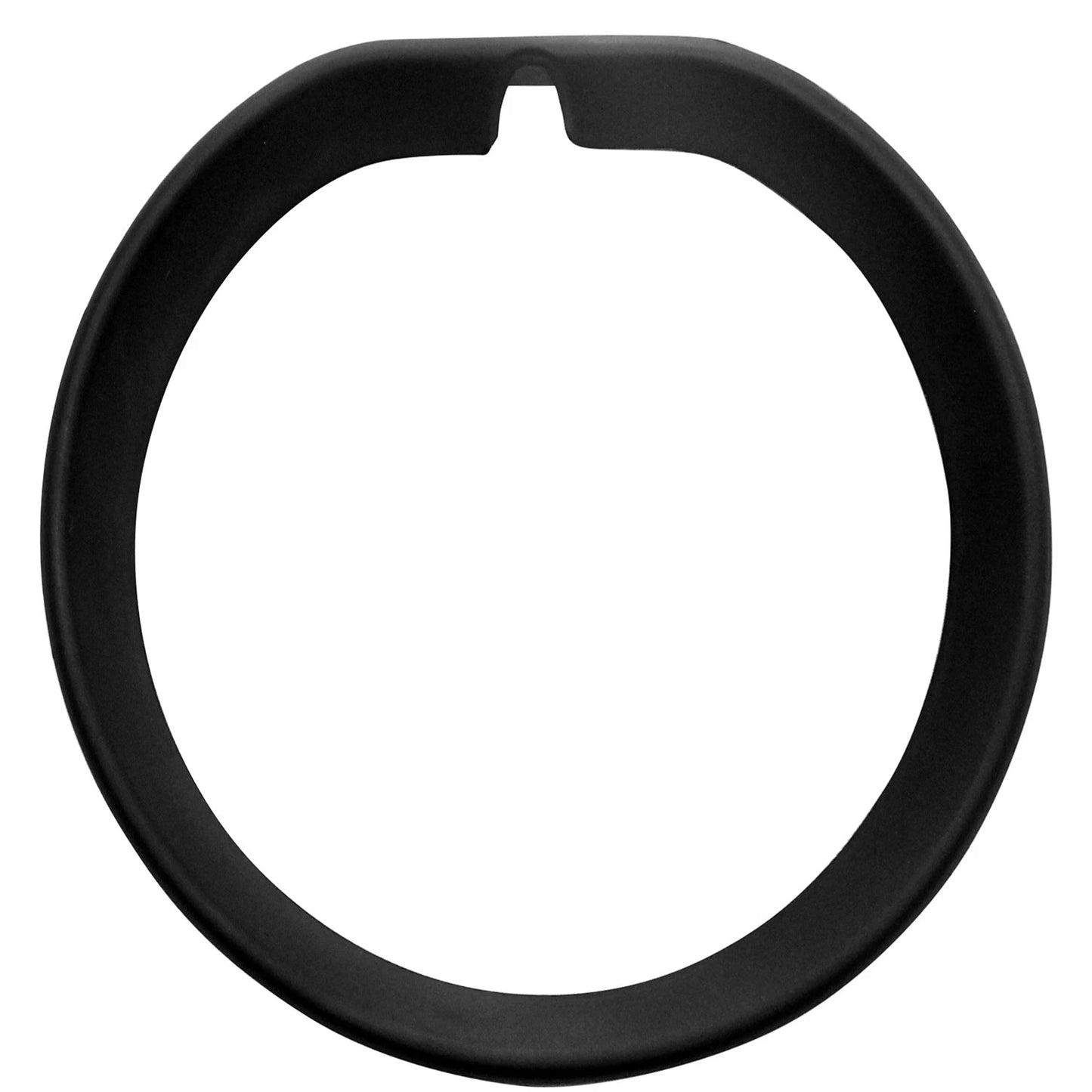 Front Driver Side Replacement Fog Light Trim Ring for Black Textured Polypropylene for