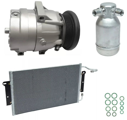 A C Compressor Kit Replacement with Condenser for Buick Skylark 3.1L (1994)