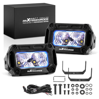 20W LED Off-Road Auxiliary Light Rectangular for Universal (2000–2000)