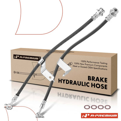 2X Rear Brake Hydraulic Hose for Chevy Spark EV (2014–2016)