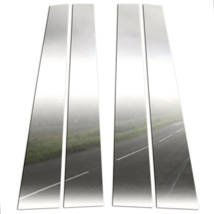 4Pc Chrome Pillar Post Covers Replacement for Buick Enclave (2007–2017)