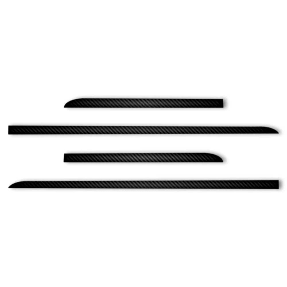 4pc Carbon Fiber 1 1/2" Accent Trim for 2013-2023 Hyundai Santa Fe GLS