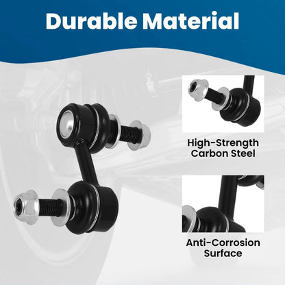 2PCS Front Sway Bar End Links for Subaru Outback Forester Crosstrek (2014–2023)