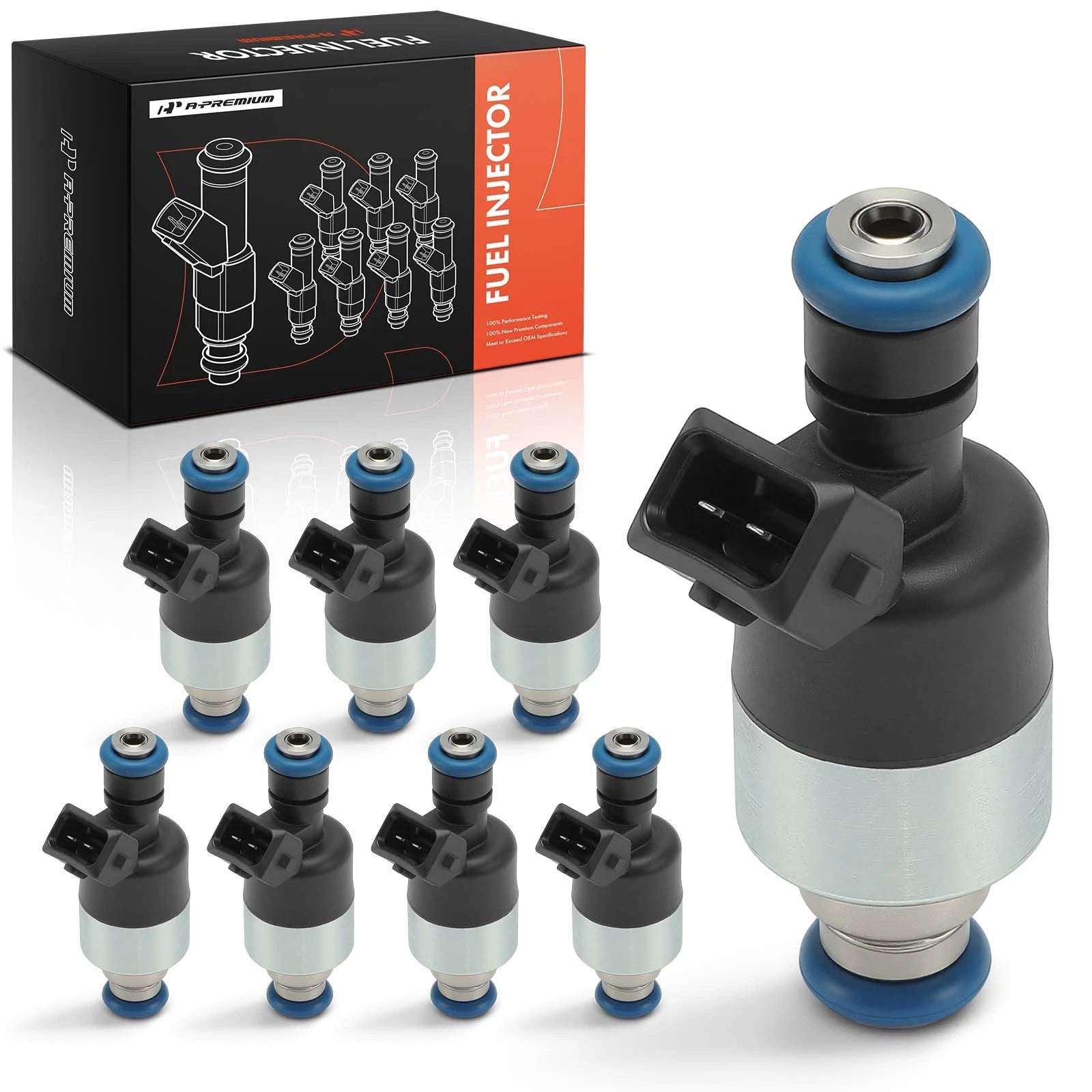 8x Fuel Injector for Chevy Corvette (1990–1992) Cadillac Allante (1989–1992)