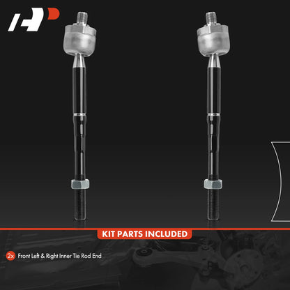 2X Front Inner Tie Rod Ends for Chevy Cruze Volt (2016–2019)