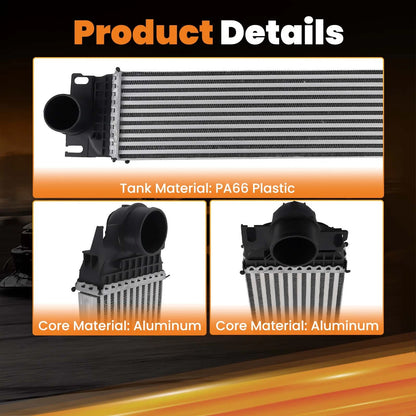 Intercooler Charge Air Cooler for Ford Fusion Lincoln MKZ (2013–2016)