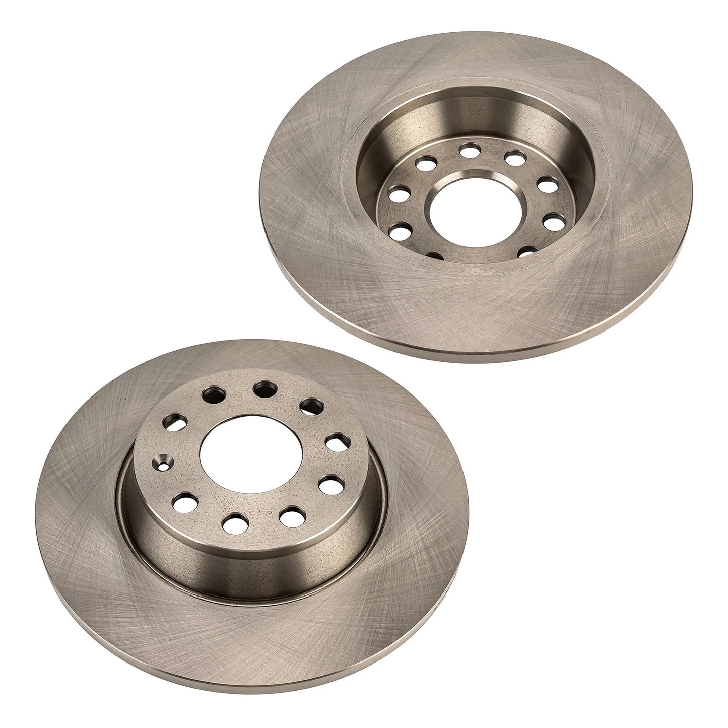 2x Rear Solid Brake Rotors for VW Passat Jetta (2006–2008)