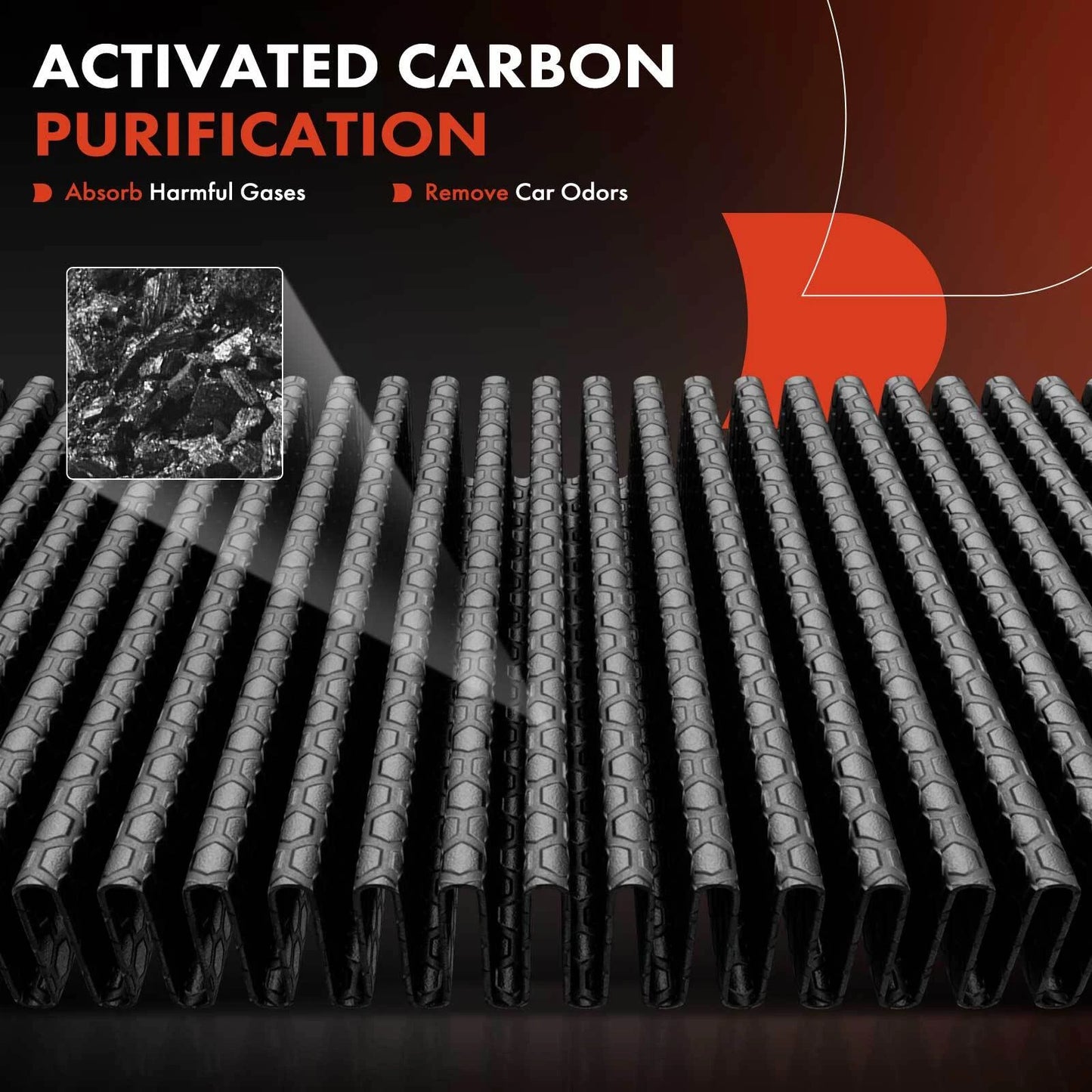 2X Activated Carbon Cabin Air Filter for Chevrolet Buick Pontiac