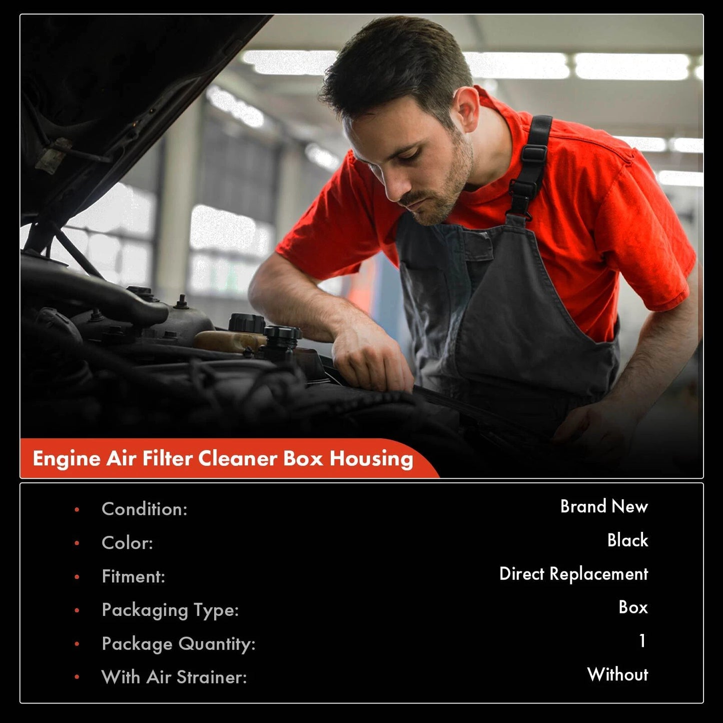 Air Filter Box with Filter for Chevy Silverado 1500 GMC Sierra 1500