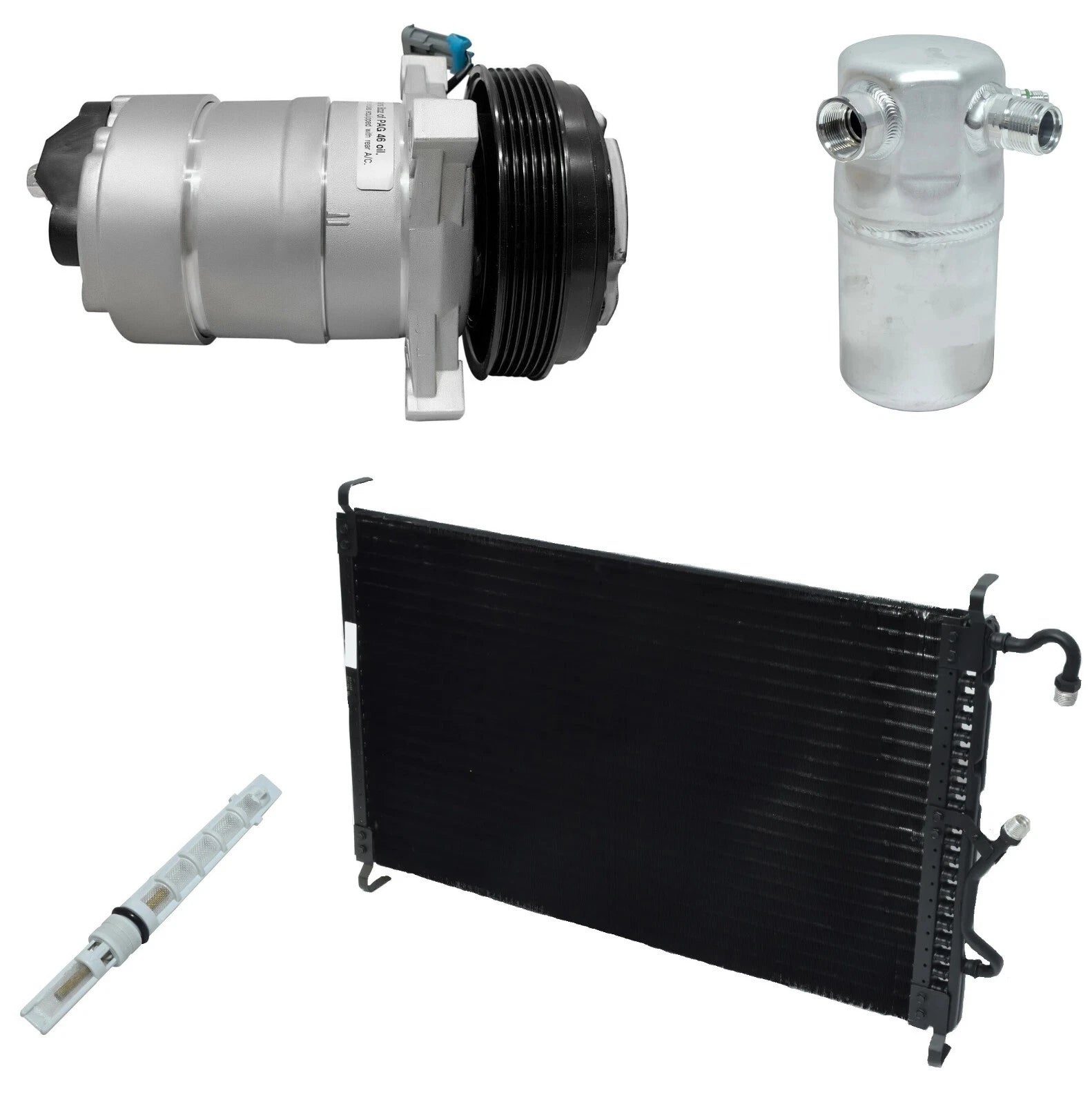 AC Compressor Kit with Condenser for Buick Century 3.8L (1991–1992)