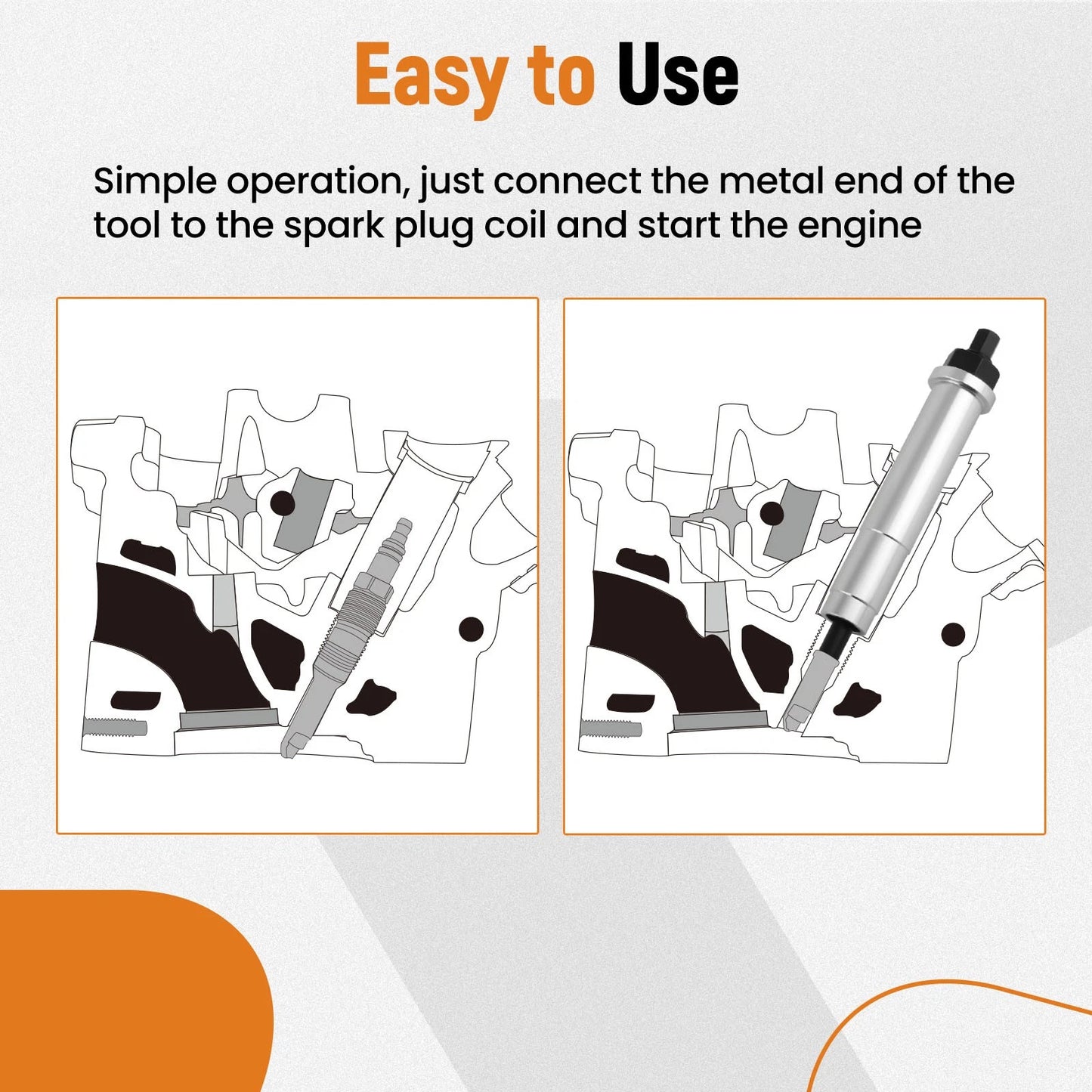 Broken Plug Remover Kit for Ford F-250 F-350 5.4L Super Duty (1999–2007)