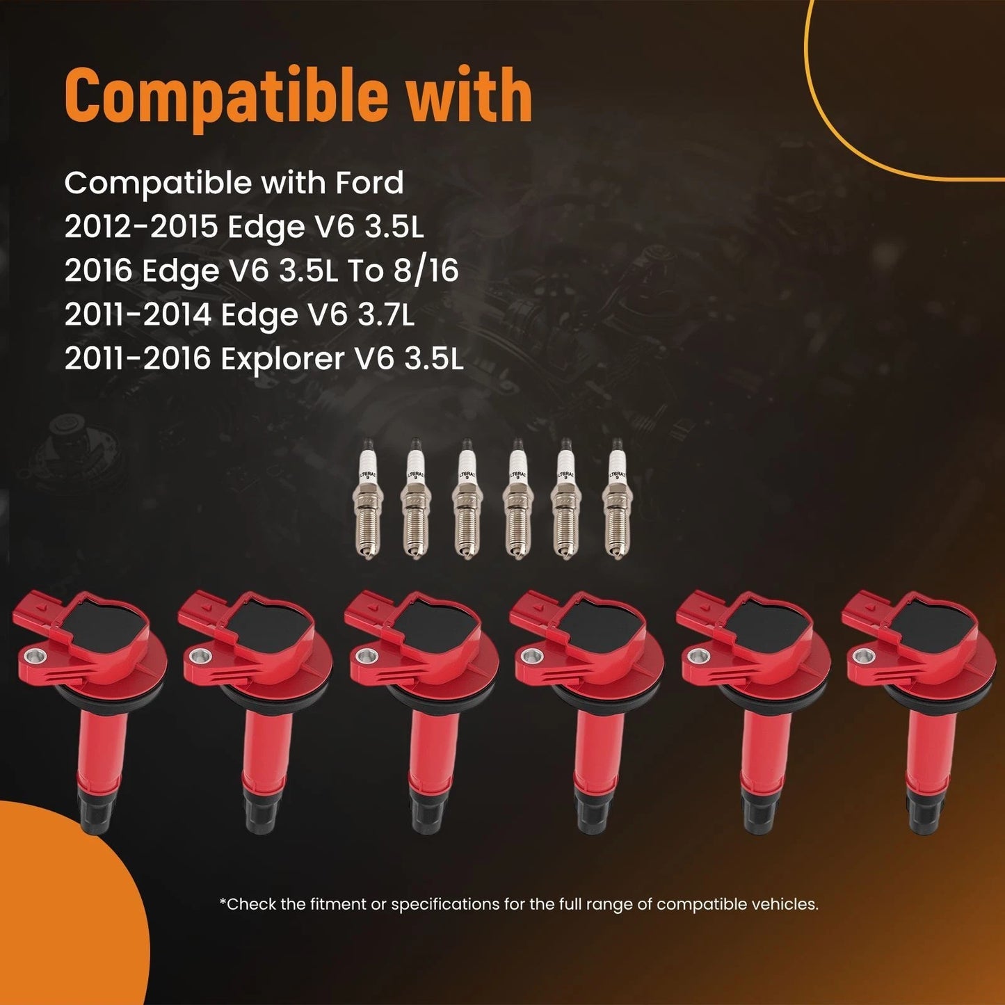 Ignition Coils & Spark Plugs for Ford Mustang & Transit (2011–2014)