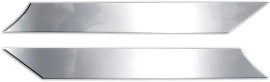 2pc. Luxury FX Rear Pillar Trim for 2019-2023 Toyota Rav4 - LUXFX3832