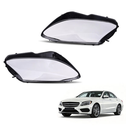 Headlight Lens Cover for Mercedes-Benz C-Class W205 (2015–2017)
