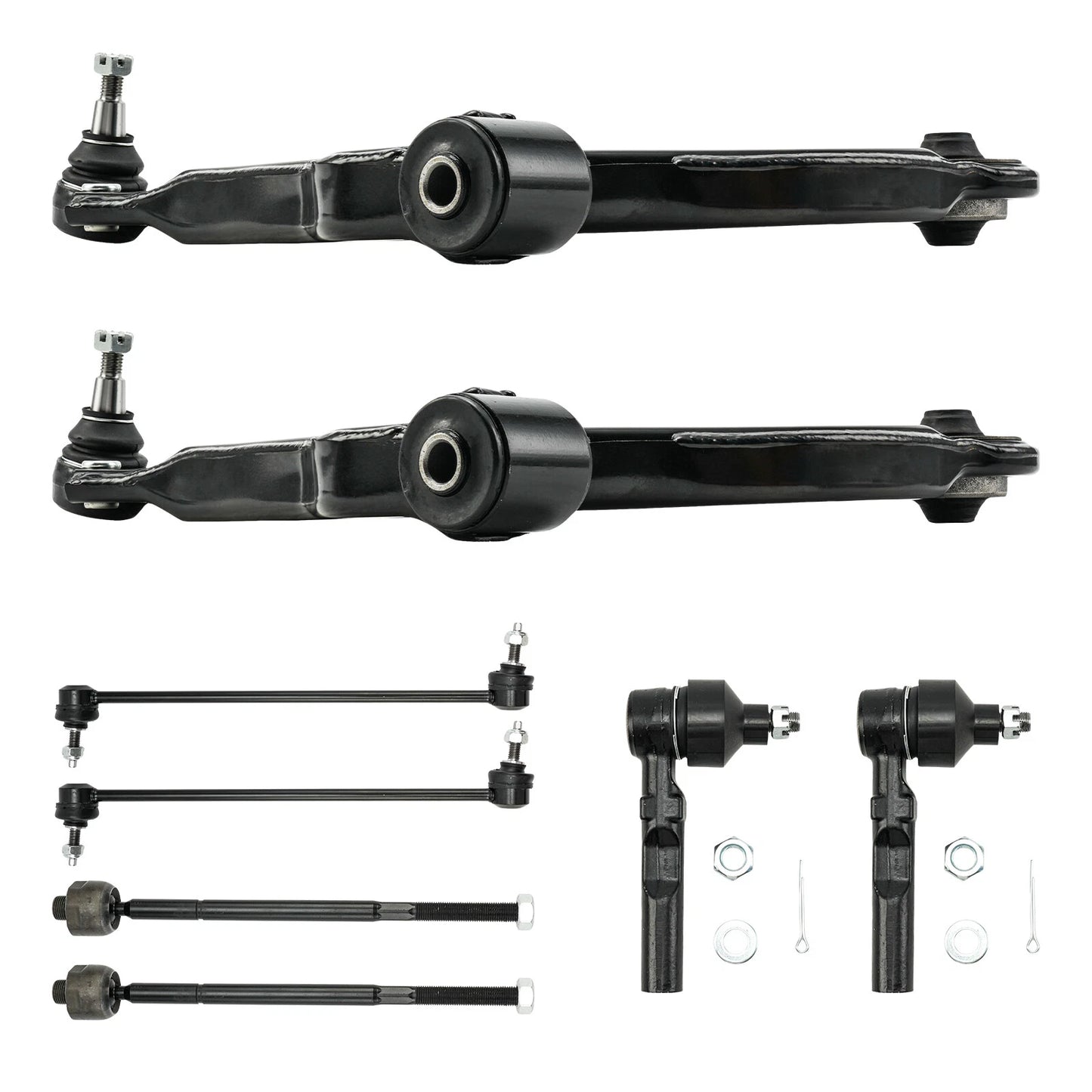 8pc Front Lower Control Arm Suspension Kit for Chevrolet Uplander (2005–2009)