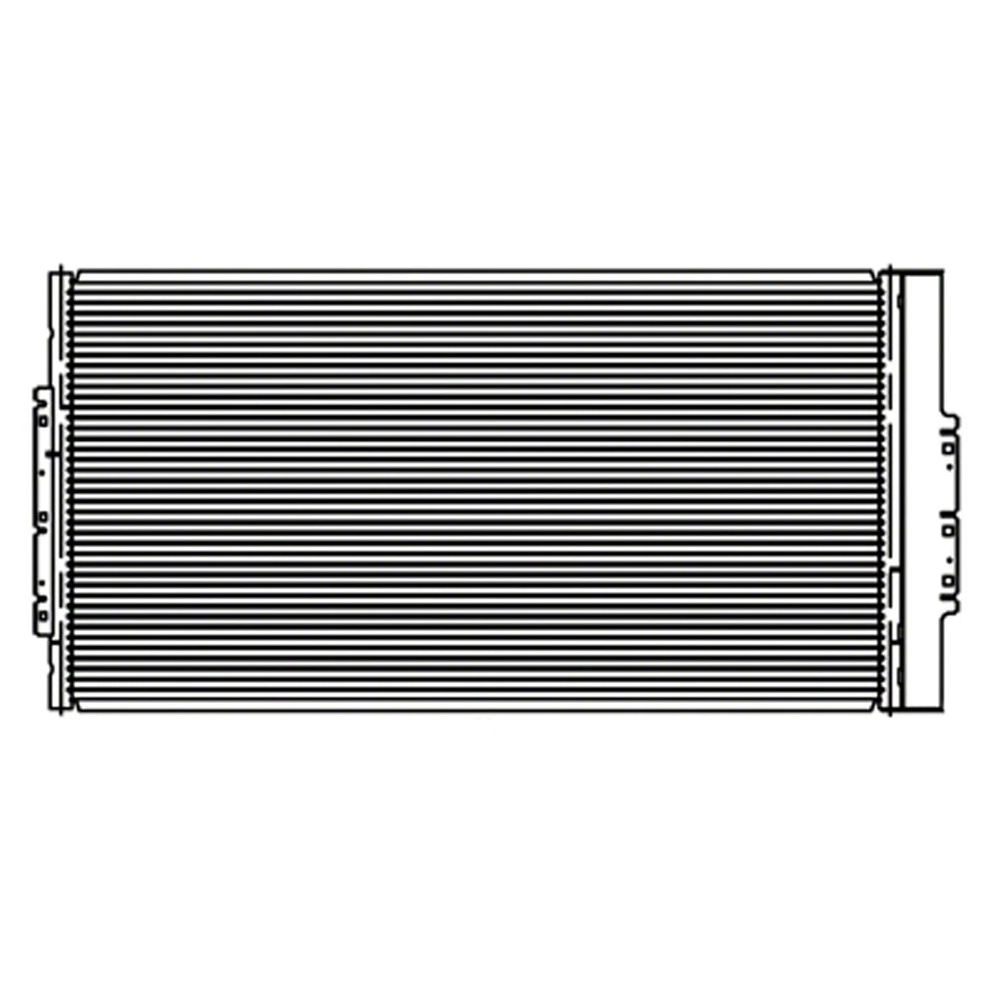 Replacement A/C Condenser Repair Part For 2006-2008 Pontiac Grand Prix