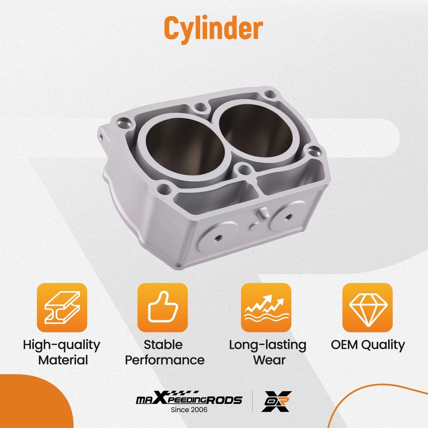 Cylinder Assembly for Polaris Ranger RZR Sportsman 800 (2003–2017)
