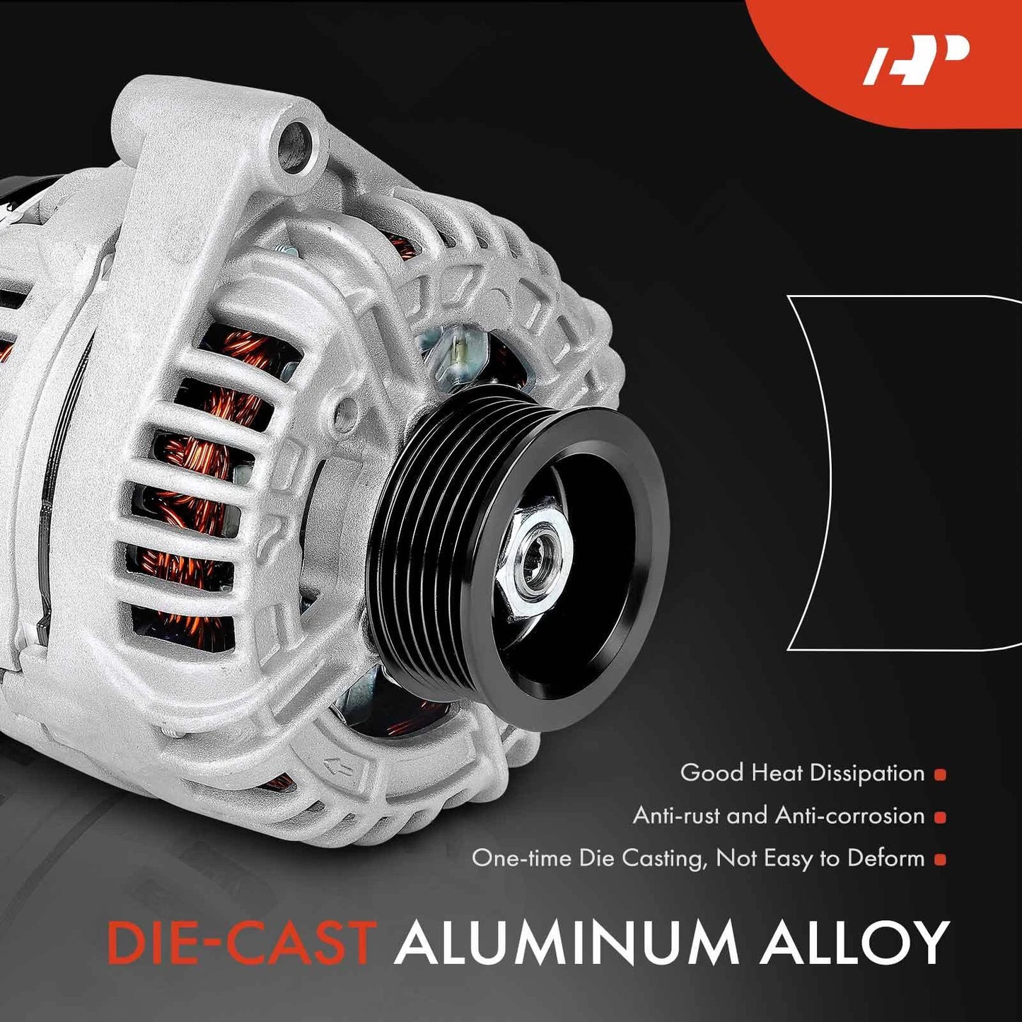Alternator for Buick LaCrosse, Pontiac (2006–2009) V6