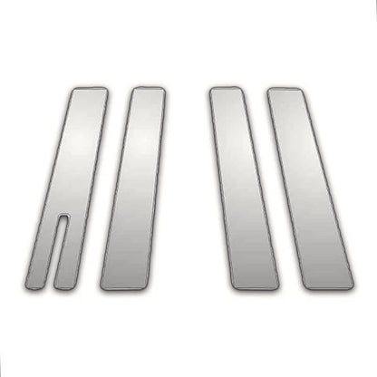 4Pc Chrome Pillar Post Covers for Lincoln Aviator (2004–2009)