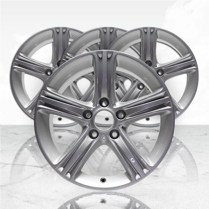17 Inch Silver Alloy Rim by JTE Wheels for 2014-2016 BMW 435i (17x7.5)