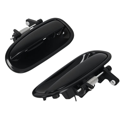Exterior Rear Door Handle Set for Honda Civic (1996–2000) Black