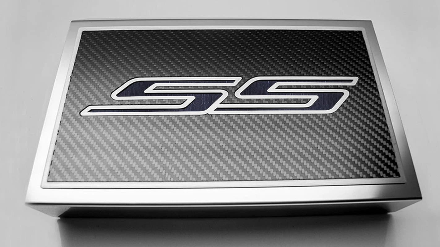 Carbon Fiber Fuse Box Cover Panel for 2016-2019 Chevrolet Camaro SS