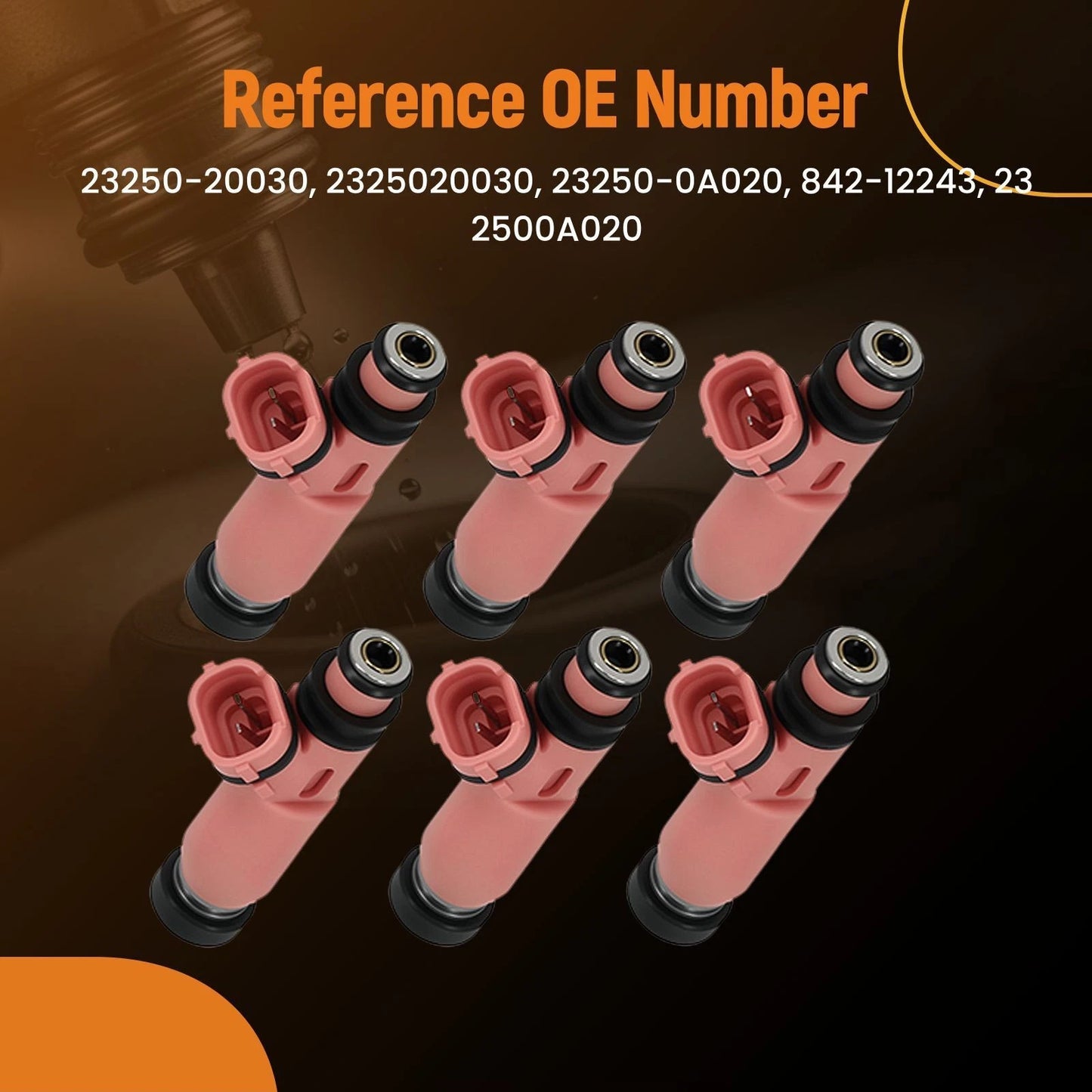 Fuel Injectors for Toyota Solara 3.3L V6 (2004–2008)