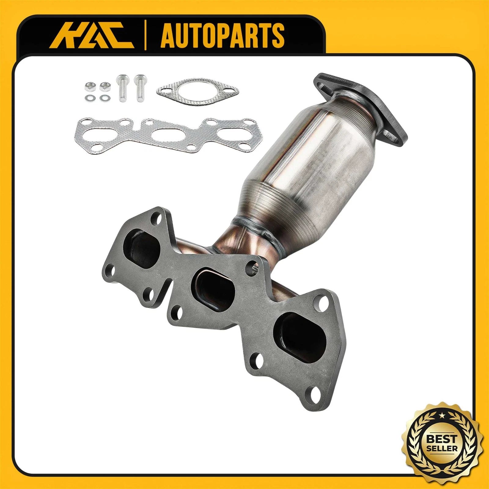 Catalytic Converter Front RH for Hyundai Sonata 2006–2007 (3.3L V6)