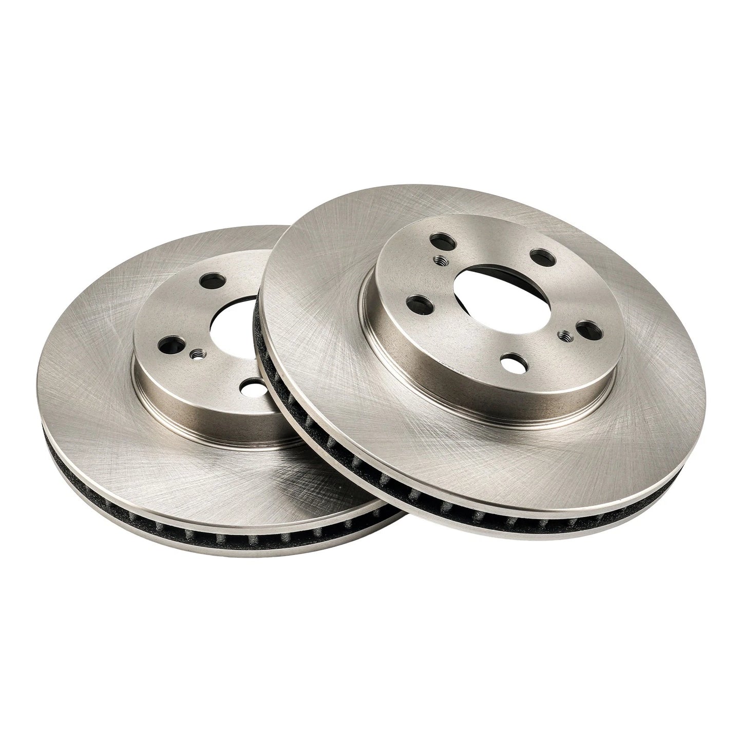 Front Disc Brake Rotors Pair for Toyota Prius (2010–2011) & Lexus CT200h (2011–2017)