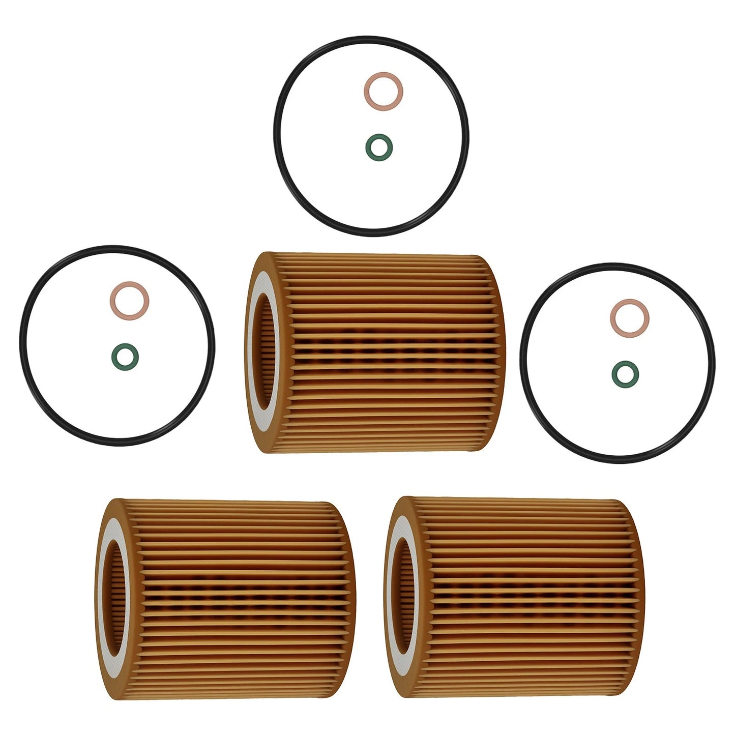 Engine Filter for BMW X3 X4 X5 X6 (2007–2019) 2.0L/3.0L