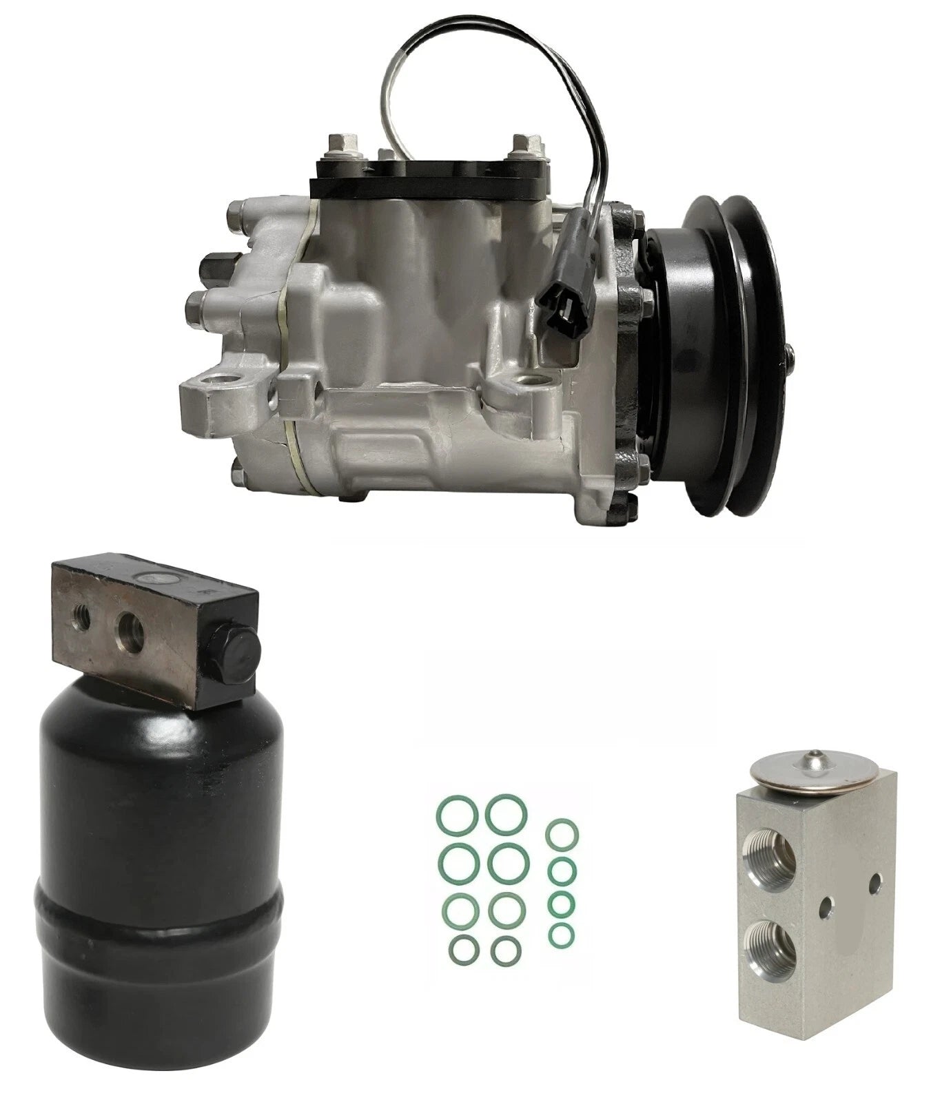 A C Compressor Kit EH100 Replacement for Plymouth Turismo 2.2 (1985–1986)