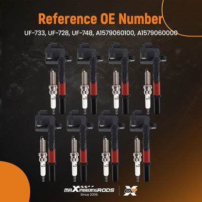 Ignition Coil Set for Mercedes-Benz GLS550 GLS63 (2017–2019)