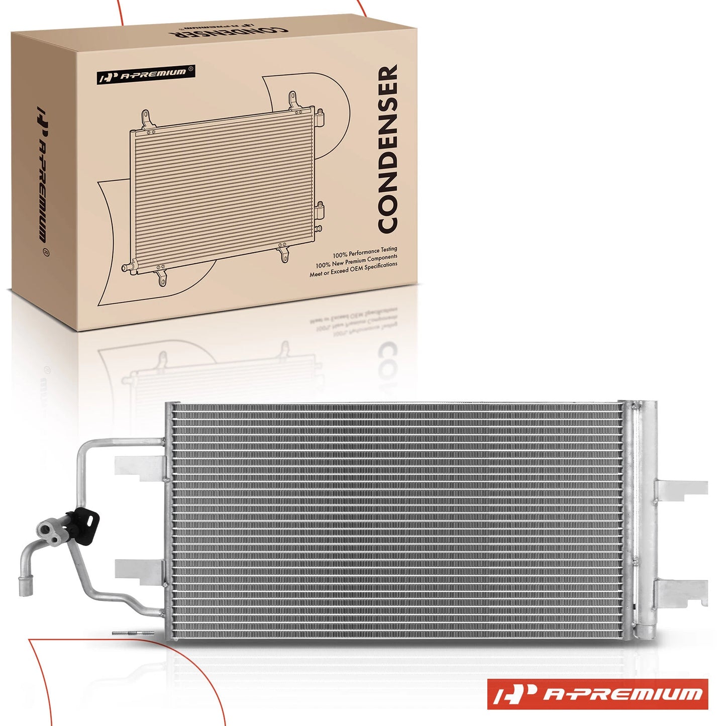 A/C Condenser with Receiver Drier for Chevrolet Impala (2006–2009)