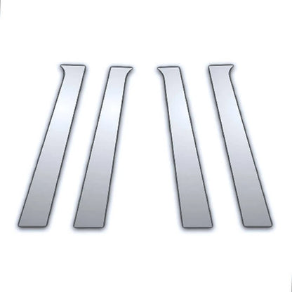 4Pc Chrome Pillar Post Covers Replacement for Jeep Liberty (2008–2024)