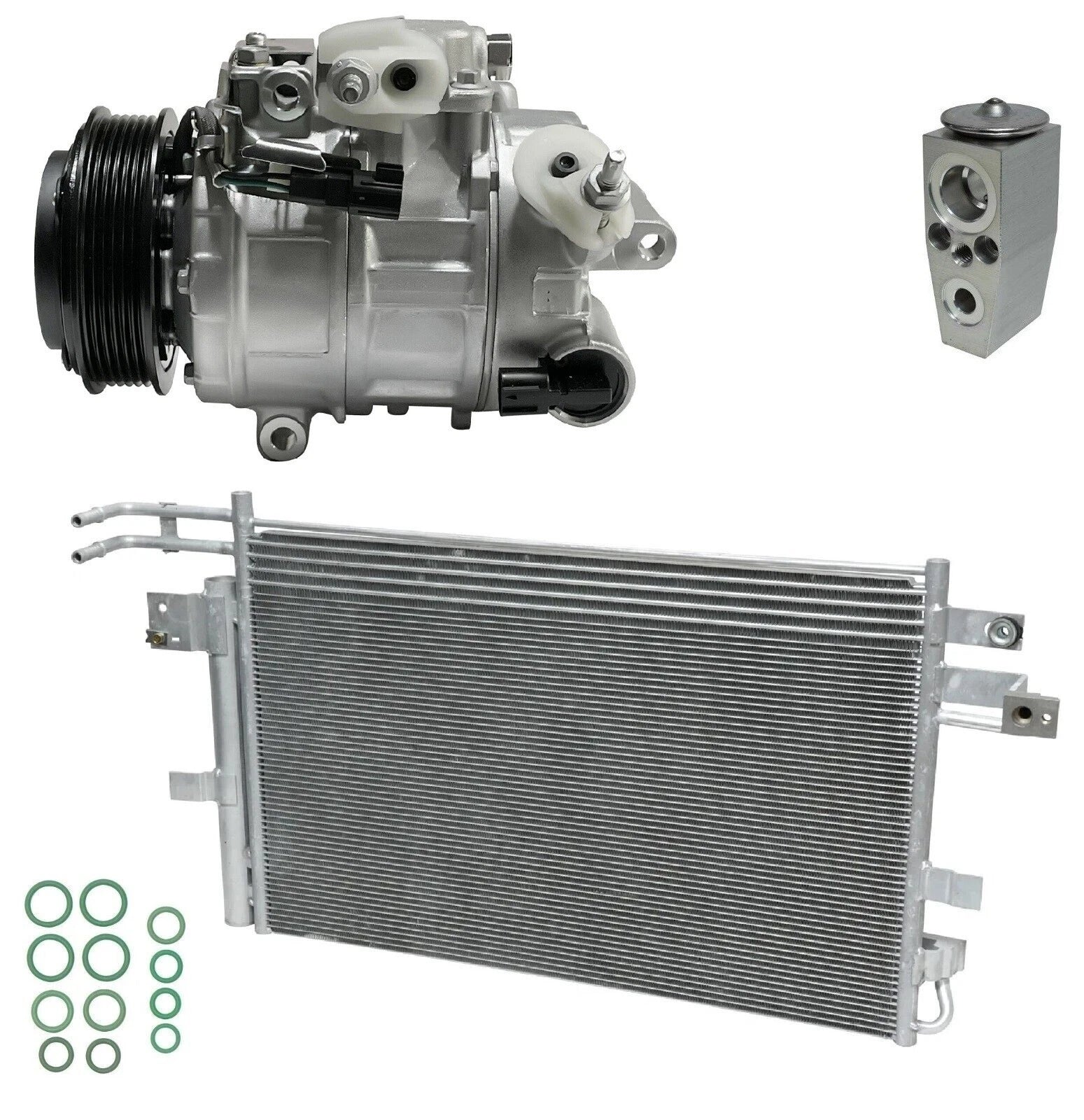 AC Compressor Kit With Condenser for Ford Explorer 3.5L (2014–2019)