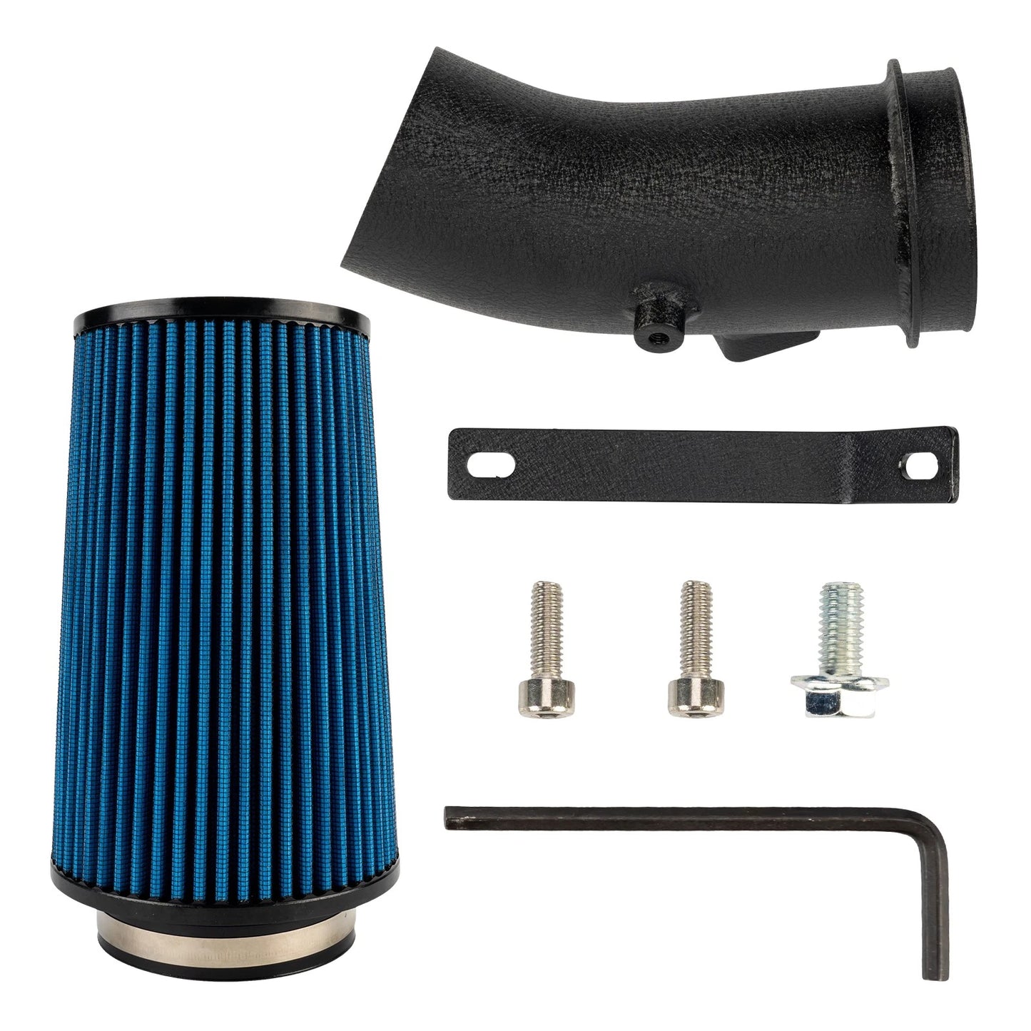 Cold Air Intake Kit 4" Blue Filter for 2011–2016 Ford F-250 F-350 Super Duty