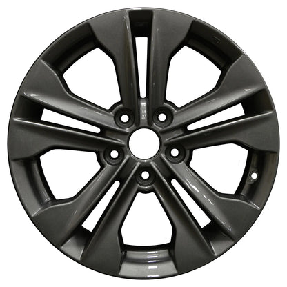 Factory Wheel 17x7 Medium Charcoal Full Face for Hyundai Santa Fe (2013–2018)