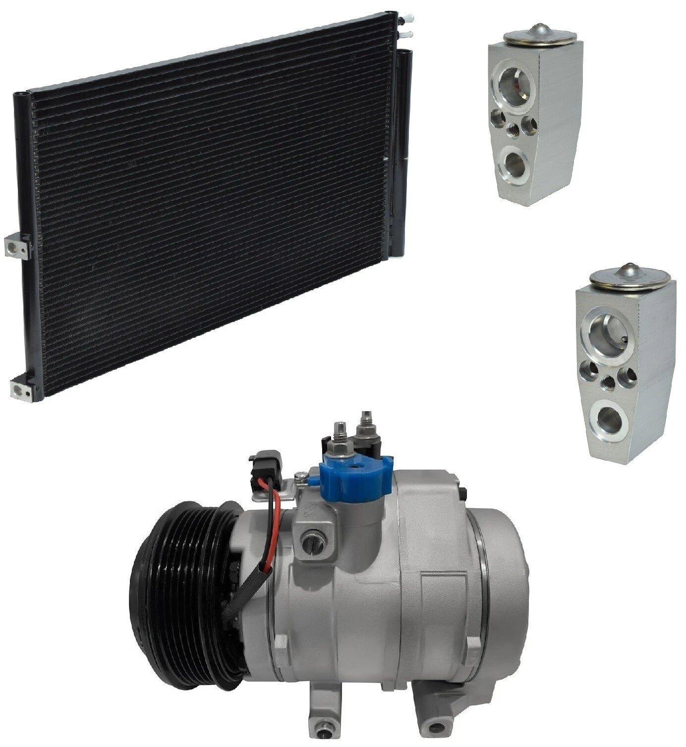 AC Compressor Kit With Condenser for Lincoln Navigator 5.4L (2010–2014)