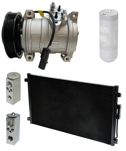 AC Compressor Kit with Condenser for Chrysler Voyager 2.4L (2001–2007)