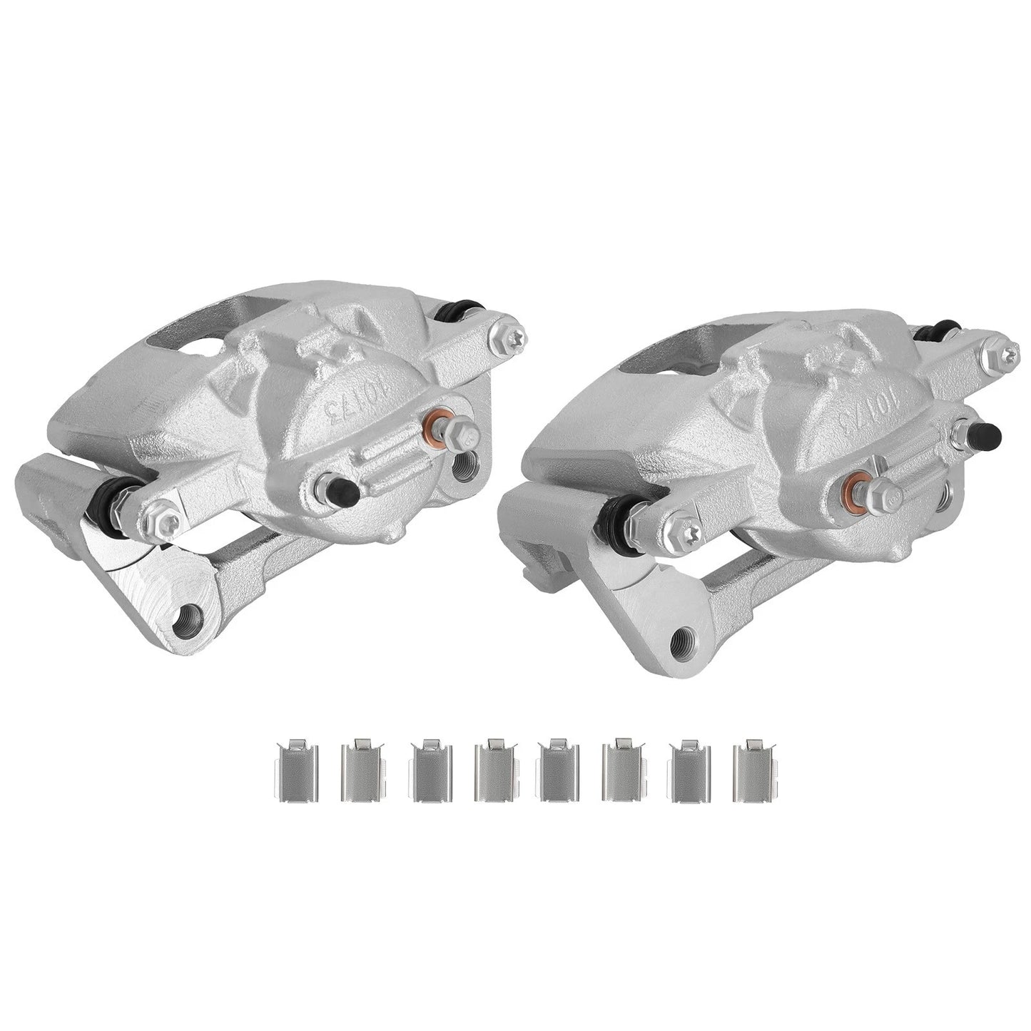 Front Left and Right Disc Brake Calipers with Bracket for Dodge Nitro (2007–2010)