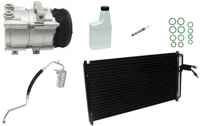 A/C Compressor Kit with Condenser for Toyota Corolla Levin AE77 (1976–1980)
