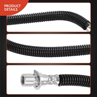 2X Rear Brake Hydraulic Hose for GMC Chevy T6500 T7500 (1997–2002)