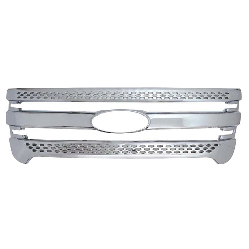 Premium FX Chrome Grille Overlay for 2011-2015 Ford Explorer - XIEPG0554