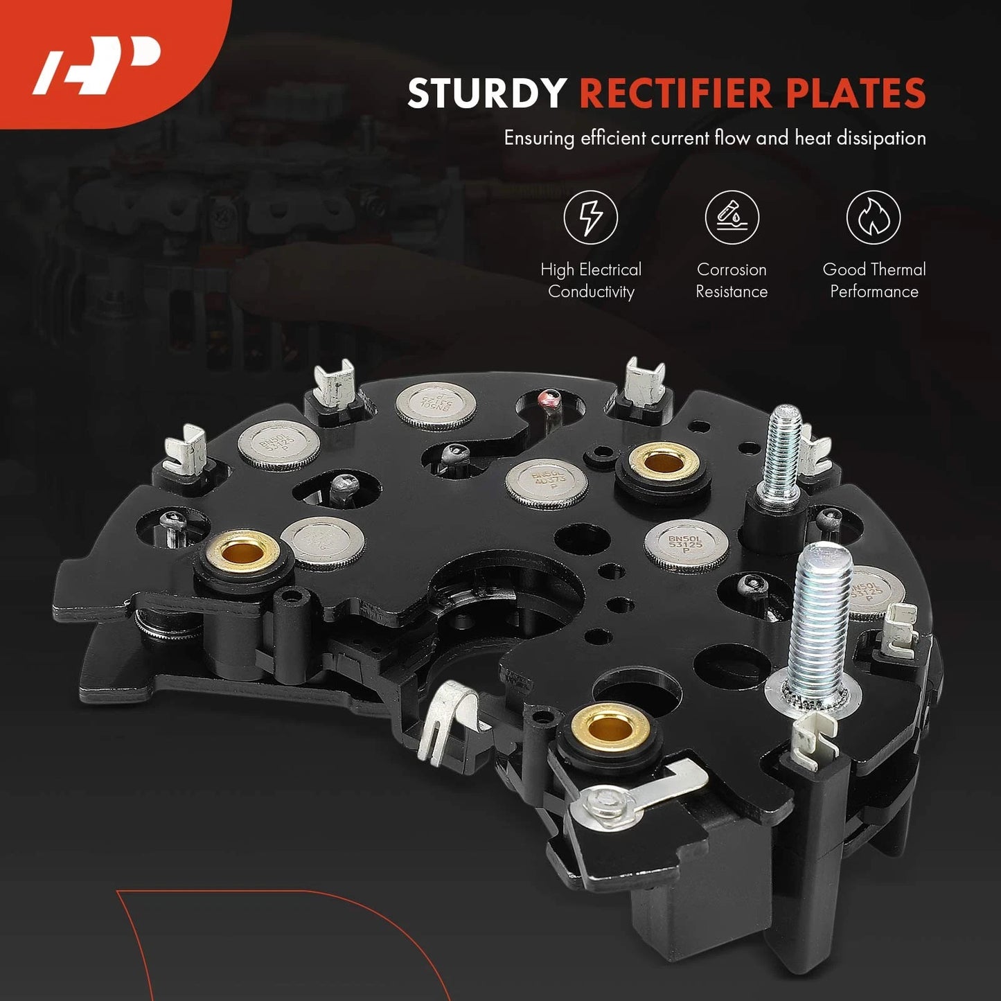 Alternator Rectifier Diode for Mercedes-Benz C43 AMG