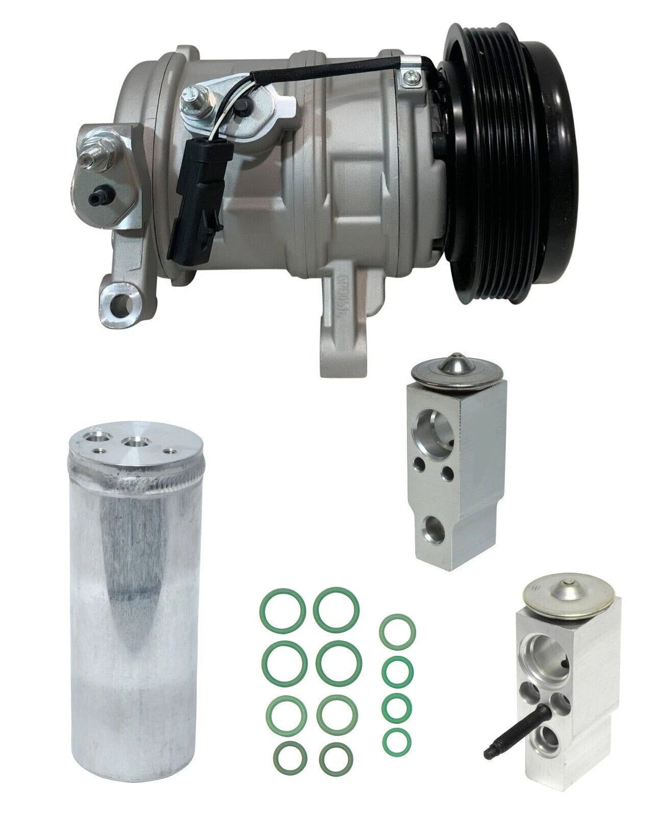 AC Compressor Kit Replacement for Chrysler Aspen 4.7L (2008–2008)