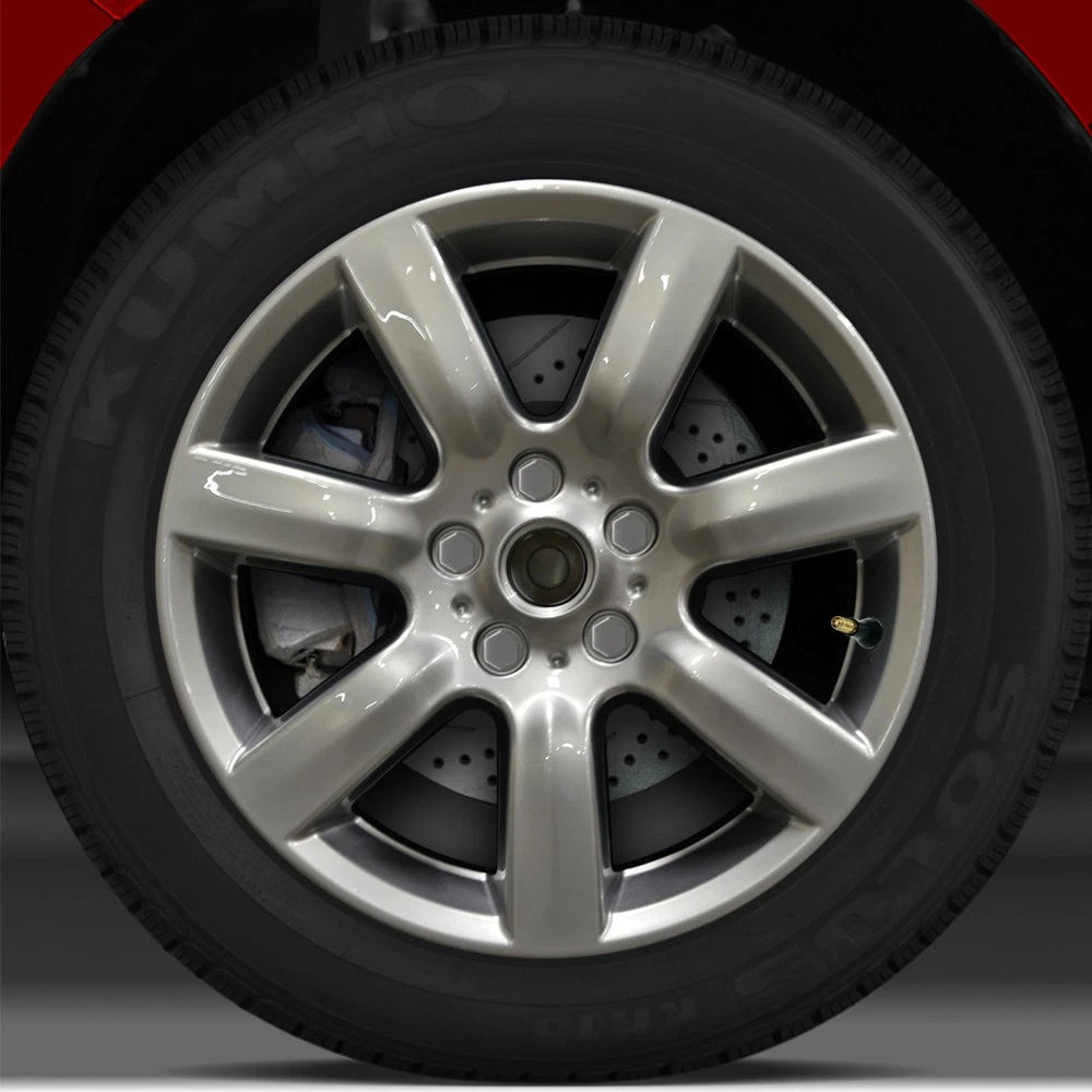 17x7.5 Factory Wheel (Hyper Medium Silver Full Face) for 2010-2011 Mercury Milan