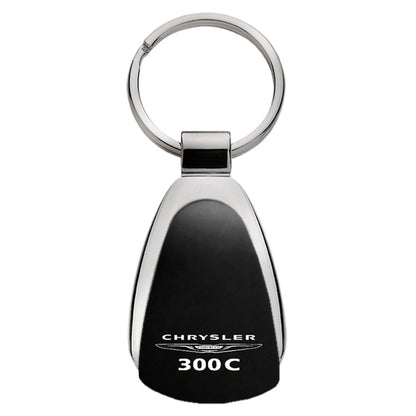 Black Teardrop Keychain - Officially Licensed for Chrysler 300C